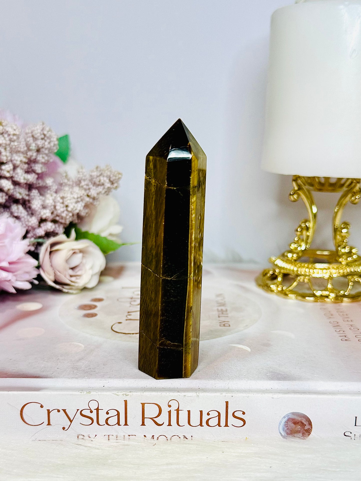 Tigers Eye Tower 9cm