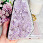 Large Chunky 1.16KG 13cm Light Amethyst Natural Cluster From Brazil