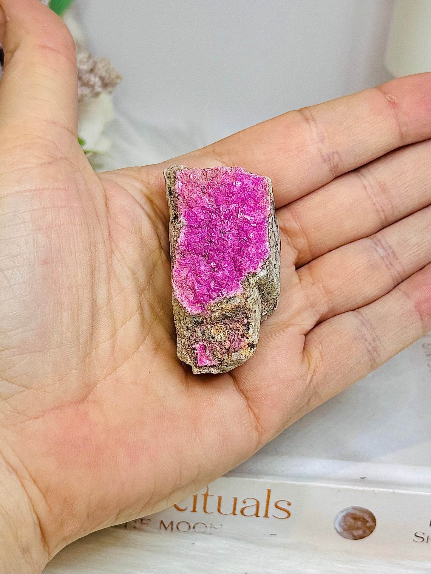 Natural Pink Cobaltian Calcite Specimen 5cm