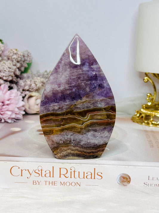 Crazy Lace Amethyst Flame | Freeform 10.5cm