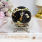 Large Money Agate Sphere on Stand 354g