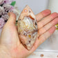 High Grade Druzy Pink Amethyst Egg | Freeform on Stand 17cm 290g