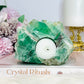Chunky Green Fluorite Candle Holder 564g
