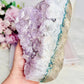Large Chunky 1.16KG 13cm Light Amethyst Natural Cluster From Brazil