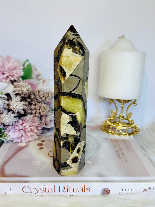 Perfect Large Chunky 17cm Septarian Tower