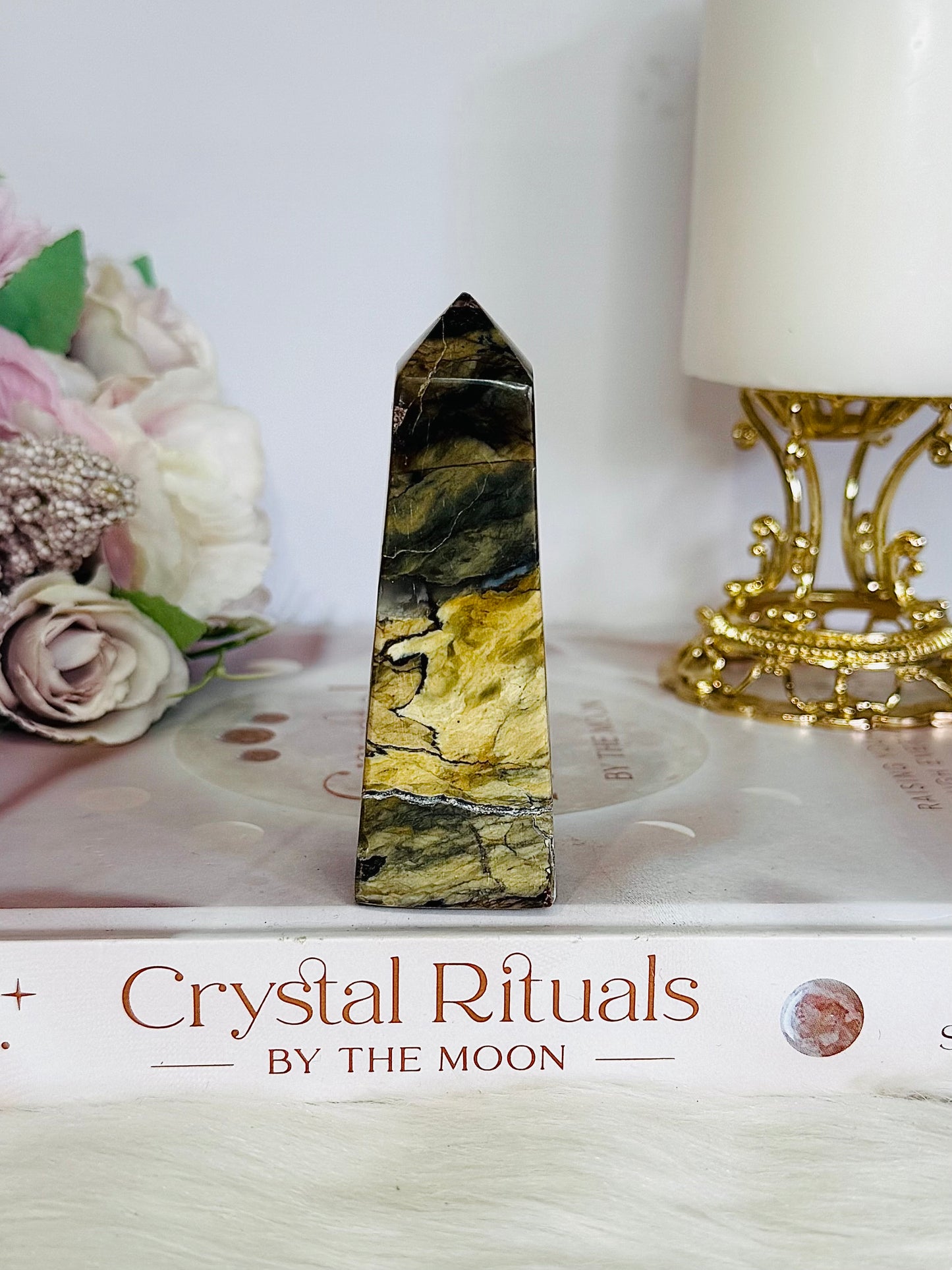 Gorgeous 8.5cm Chunky Jasper Obelisk | Tower