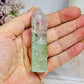 High Grade Watermelon Fluorite Tower with Rainbows 8cm