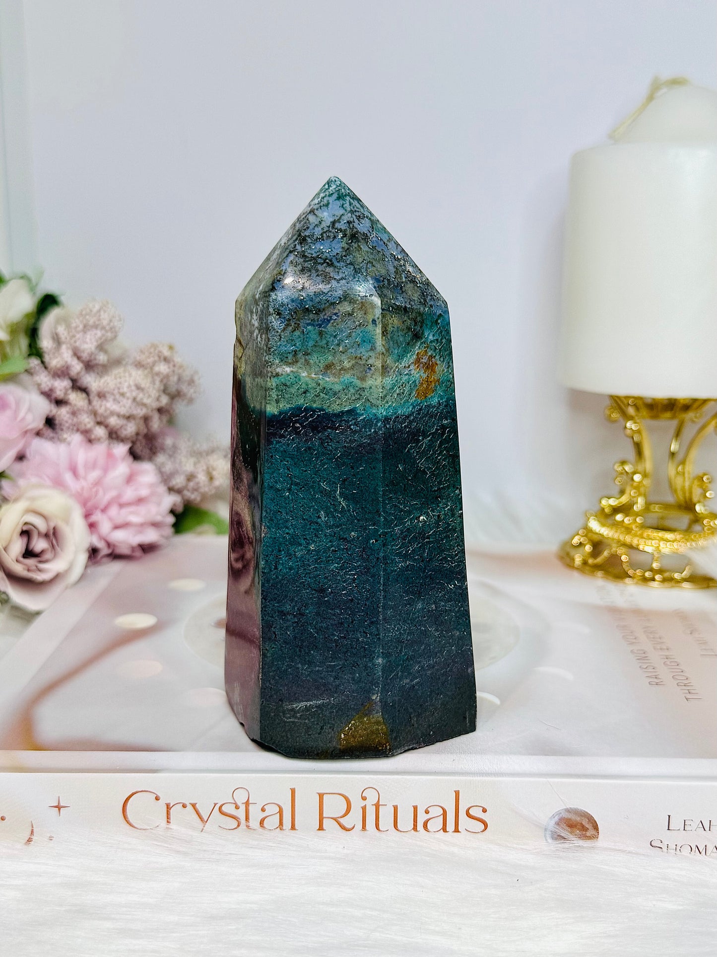 Chunky Ocean Jasper Tower 12.5cm