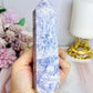 Large Chunky Tiffany Stone Tower 14.5cm
