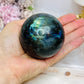 Large Labradorite Sphere On Stand 436g