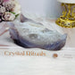 Large Druzy Agate Carved Dragon Head 11cm