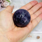 High Grade Fluorite Sphere with Rainbows 145g