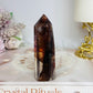 High Grade Fire Quartz Tower 8.5cm