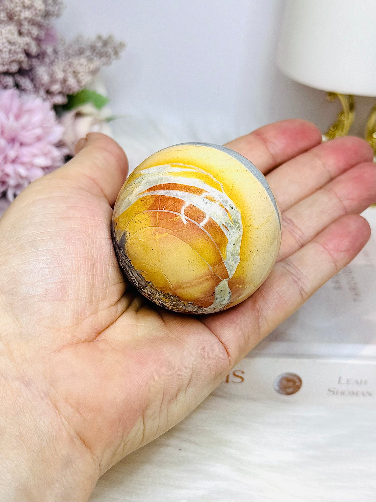 Maligano Jasper Sphere on Stand 227g