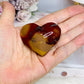 Mookaite Jasper Carved Heart