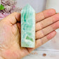 Pistachio Calcite Druzy Tower 9cm
