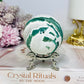 Unicorn Jasper Sphere on Stand 337g