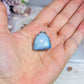 Owhyee Blue Opal Sterling Silver Pendant in Gift Bag
