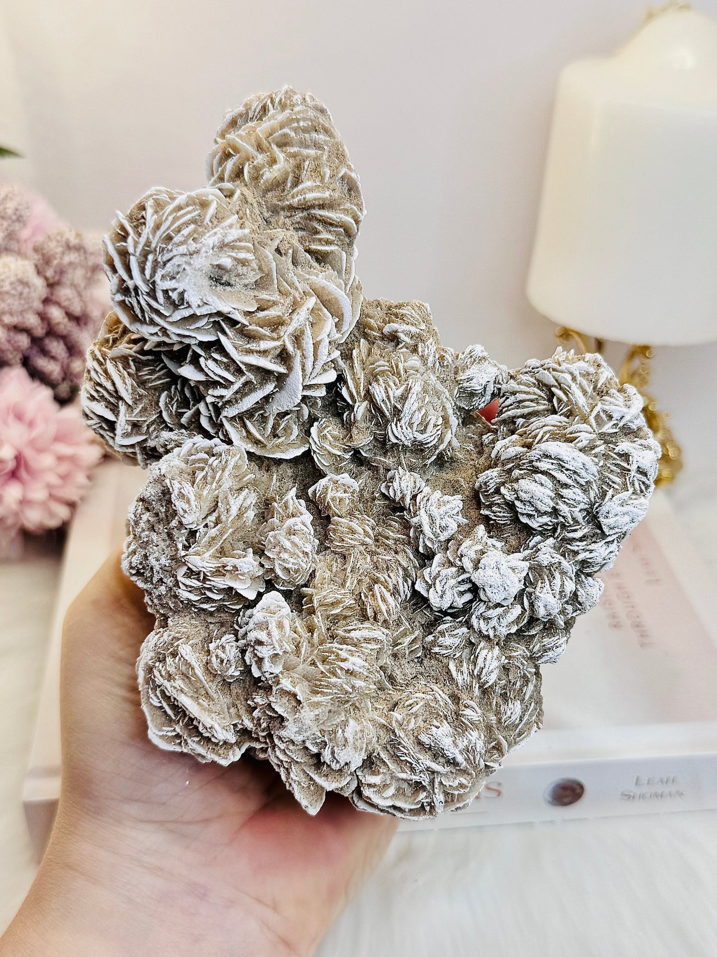 Natural Large Desert | Gypsum Rose Selenite Specimen 692gram