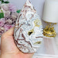 Large Mexican Agate Druzy Flame | Freeform 13cm 324g