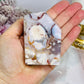 Flower Agate Polished Natural Freeform 251g
