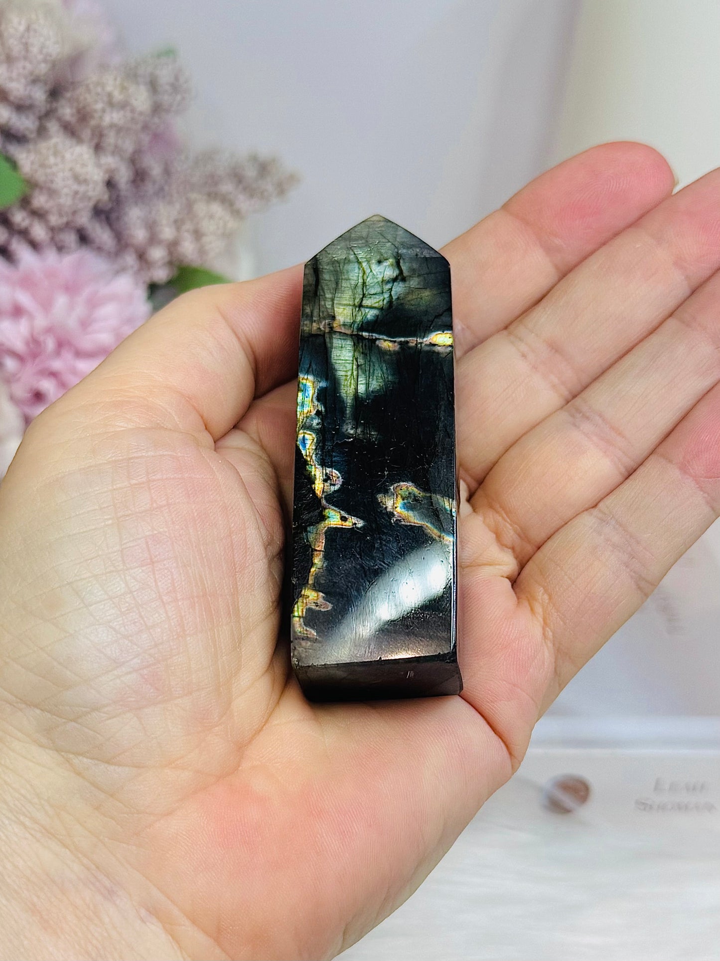 High Grade Labradorite Tower 8cm