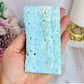 High Grade Incredible 11cm Natural Blue Aragonite Slab