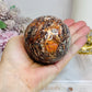 Large Money Agate Sphere on Stand 432g