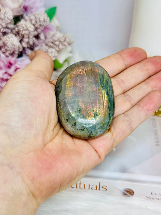 Labradorite Palm Stone
