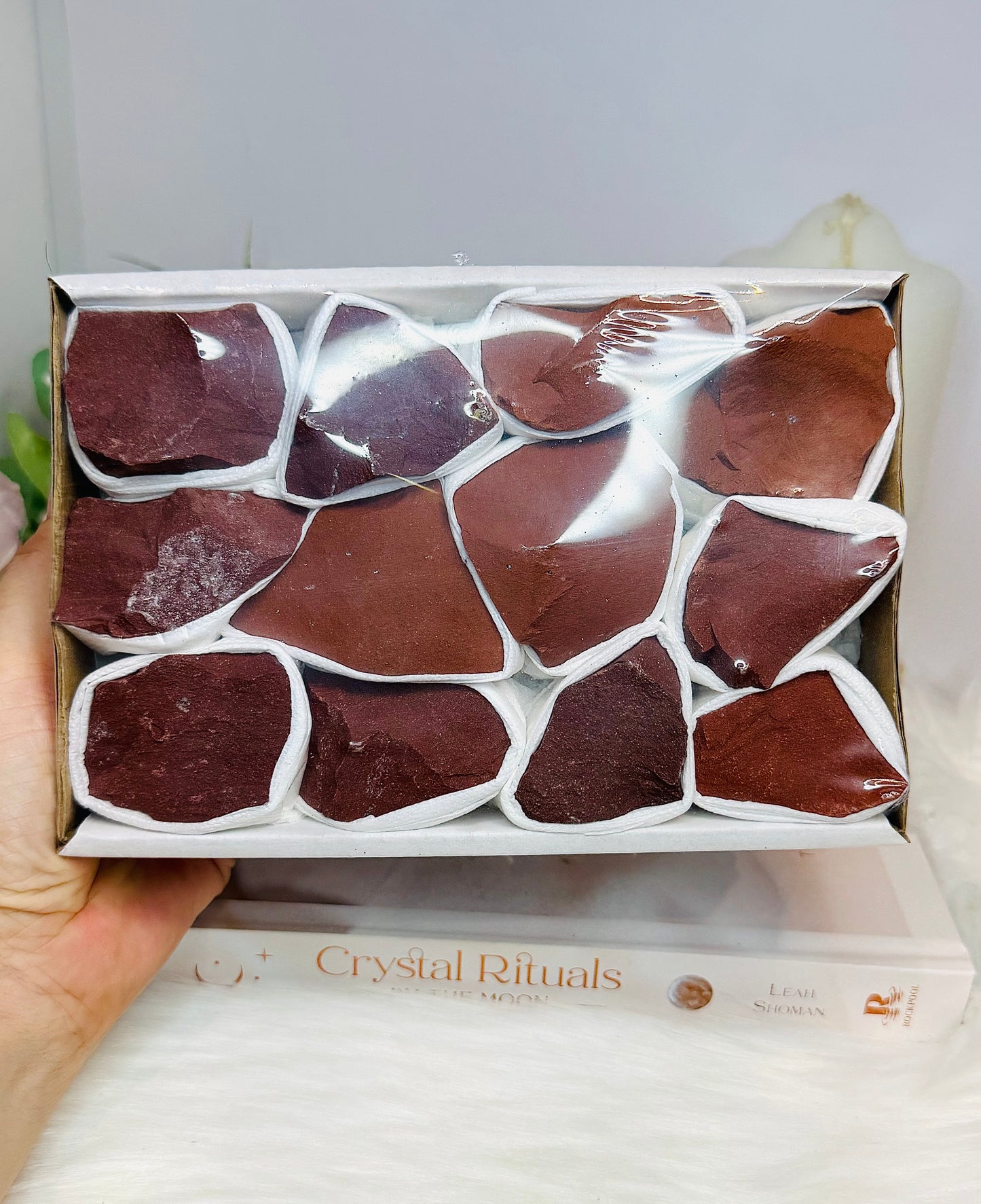 Red Jasper Mineral Box 755g