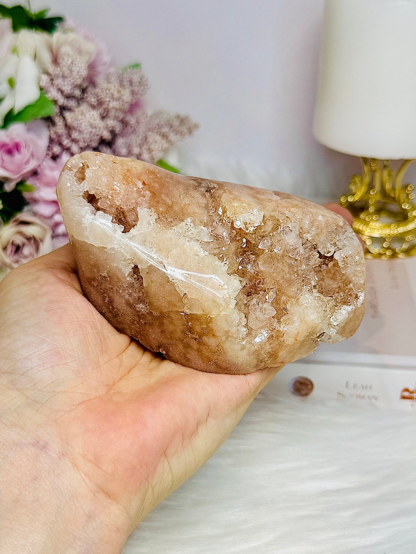 Natural Pink Amethyst Freeform 10cm 425g