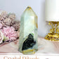 Chunky Sky Blue Quartz Tower 11cm (Imperfect Tip)