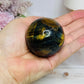 Tigers Eye Sphere with Blue Flash 197g