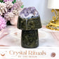 Amethyst Carved Mushroom 7.5cm