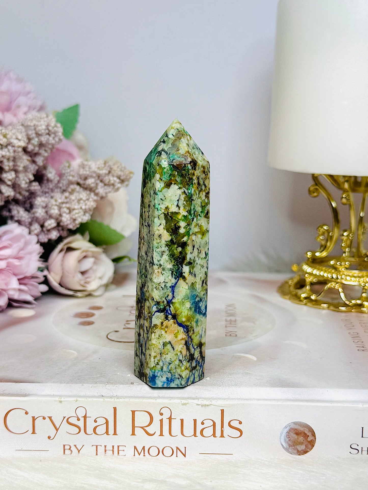 Natural Turquoise Tower 9cm