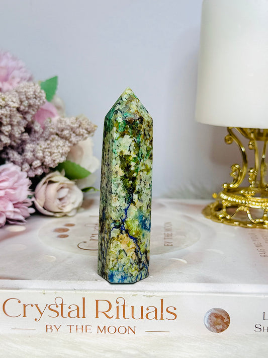 Natural Turquoise Tower 9cm