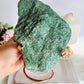 ⚜️ SALE ⚜️ Wow! Incredibly Gorgeous Sparkling High Grade Fuchsite Specimen 899grams On Silver Stand 20cm Tall (rose gold sold out)