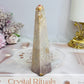 Pink Amethyst Obelisk | Tower 11.5cm