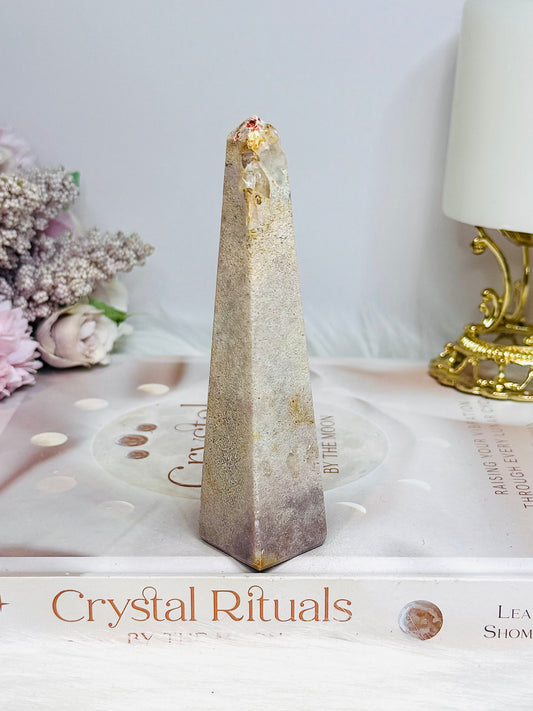 Pink Amethyst Obelisk | Tower 11.5cm