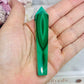 Natural AAA Grade Malachite Carved Tower | Wand 9cm