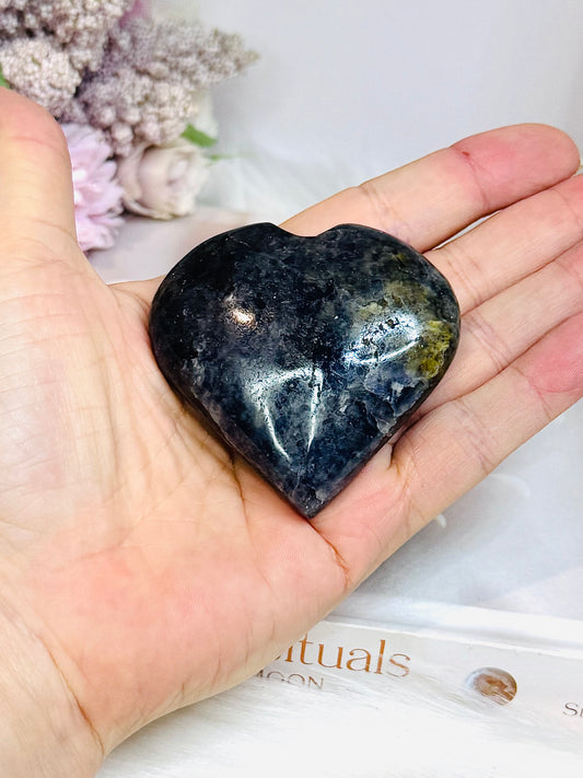 Lolite Carved Heart