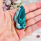 Stunning Chunky Chrysocolla Tower | Point 5cm