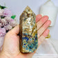 Natural Azurite Chunky Tower 12cm 362g