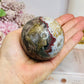 Large Mexican Lace Agate Sphere on Stand 368g