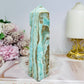 Large Druzy Hemimorphite Tower 14cm