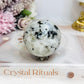 Rainbow Moonstone Sphere with Blue Flash 249g