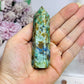 Natural Turquoise Tower 9cm
