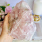 Huge Raw Natural Rose Quartz Specimen | Freeform 2.2KG 14cm