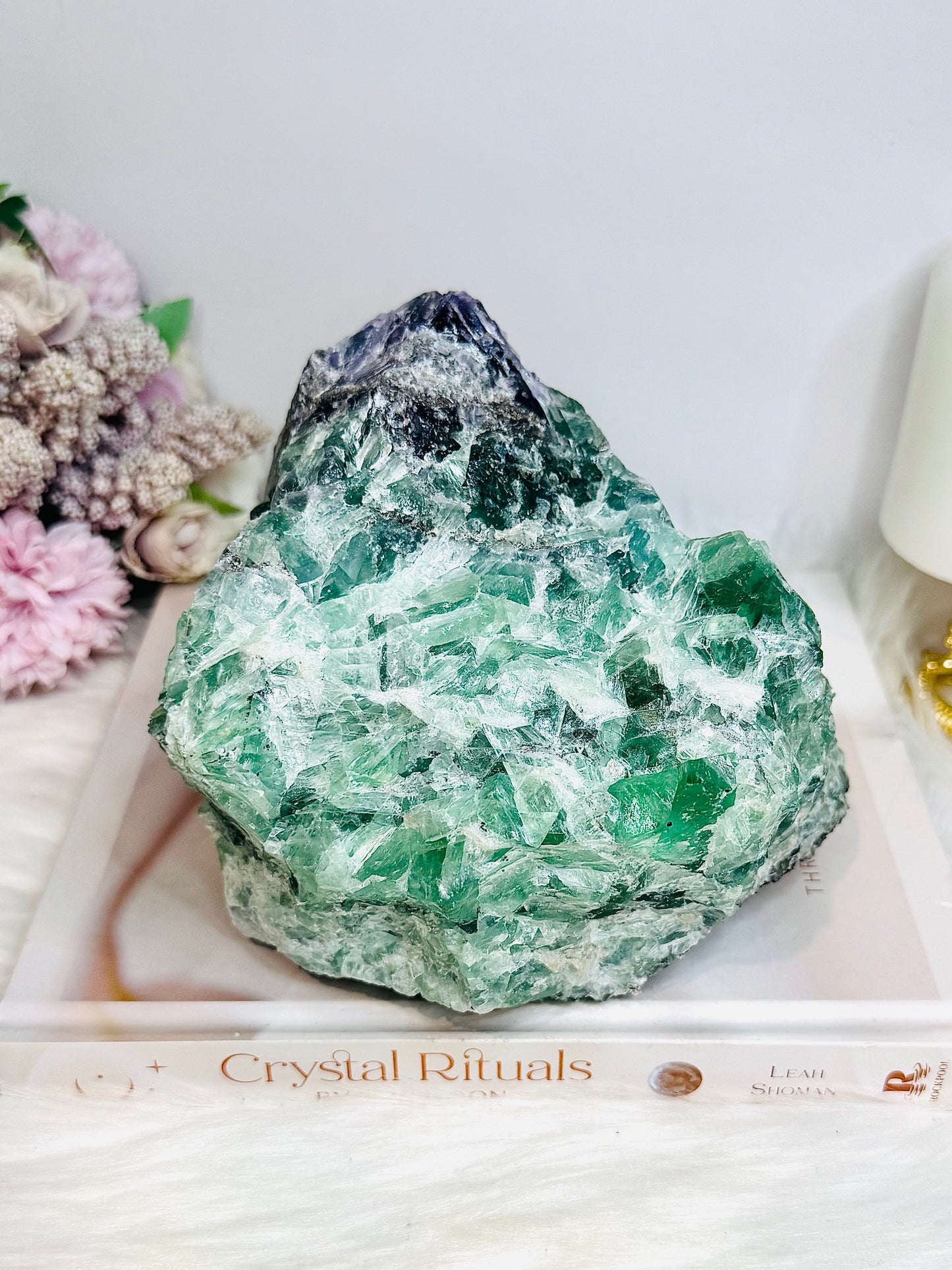 Huge Natural Fluorite Specimen 3.09KG