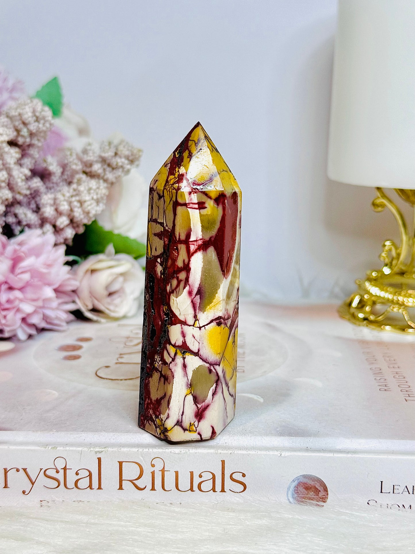 Mookaite Jasper Chunky Tower 9cm